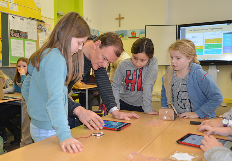 Katholische Schule St. Marien im digitalen Vorwärtsgang