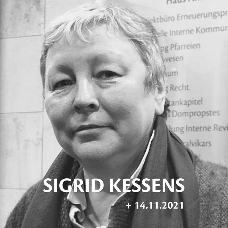 Wir trauern um unsere Kollegin Sigrid Kessens